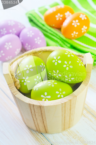 Image of easter eggs