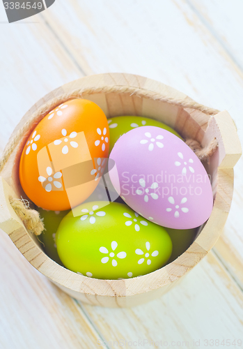 Image of easter eggs