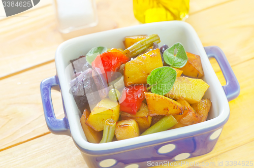 Image of baked vegetables