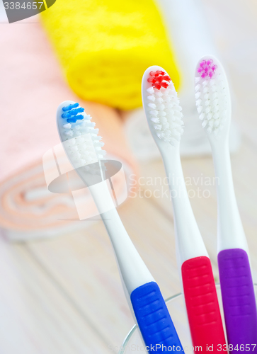 Image of  toothbrushes