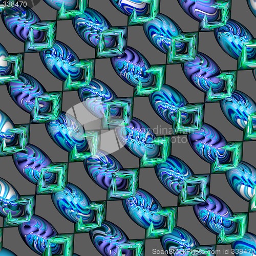 Image of Abstract 3d background