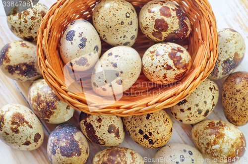 Image of quail eggs