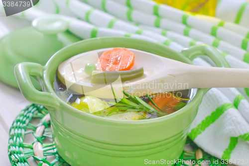 Image of vegetarian soup