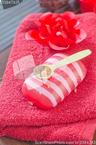 Image of Red soap