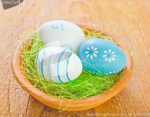 Image of easter eggs