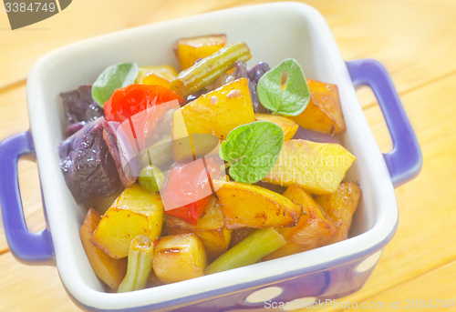 Image of baked vegetables