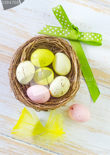 Image of color eggs