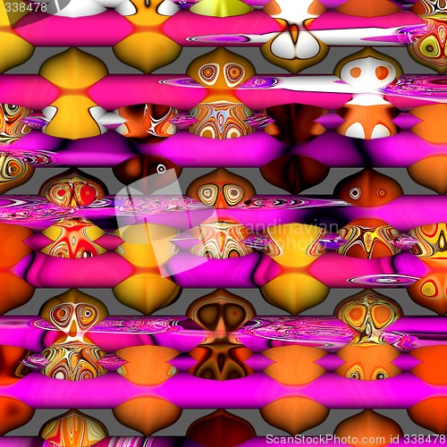 Image of Abstract 3d background