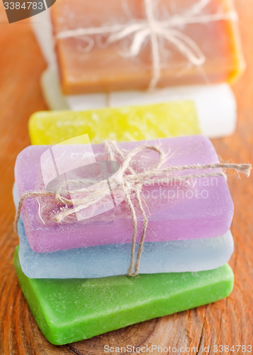 Image of color soap