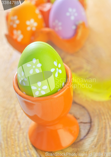 Image of easter eggs