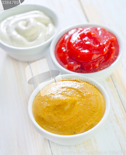 Image of sauces