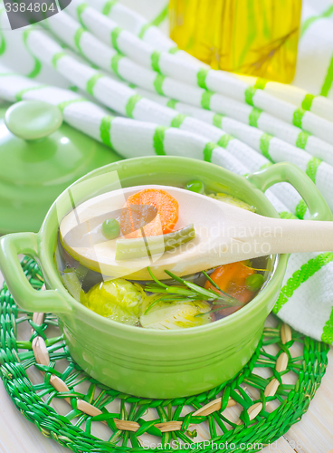 Image of vegetarian soup
