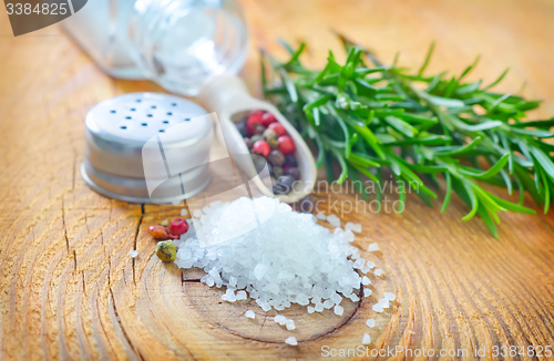 Image of sea salt and spice