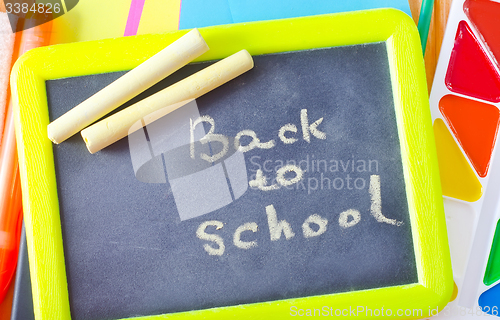 Image of black board