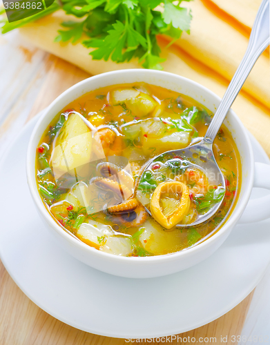 Image of fresh soup