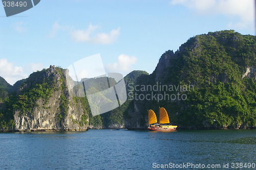 Image of Ship on Halong Bay, Vietnam