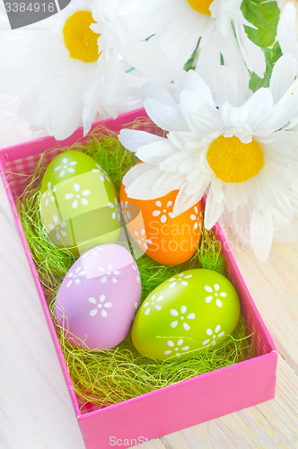 Image of easter eggs