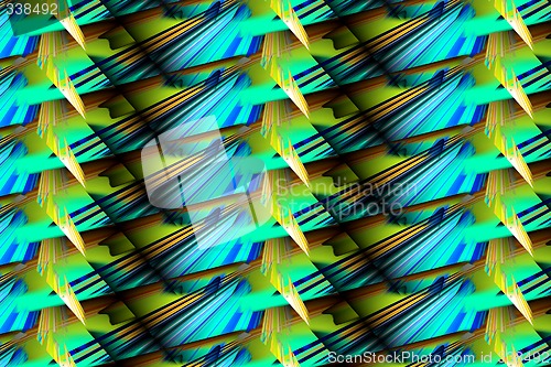 Image of Abstract 3d background