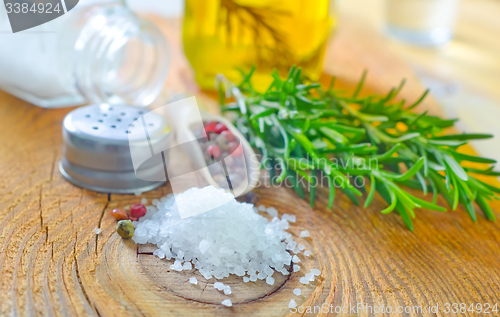 Image of sea salt and spice