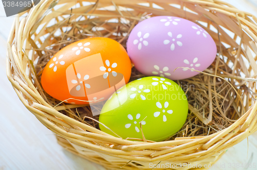 Image of easter eggs