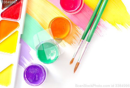 Image of color paint