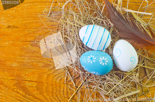 Image of easter eggs