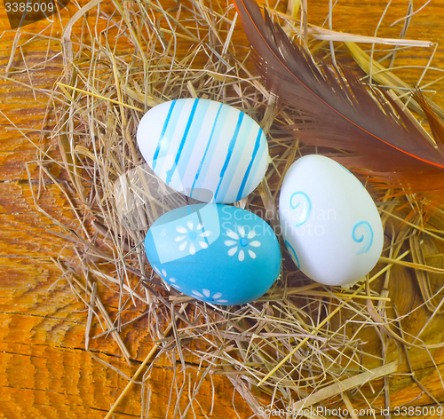 Image of easter eggs