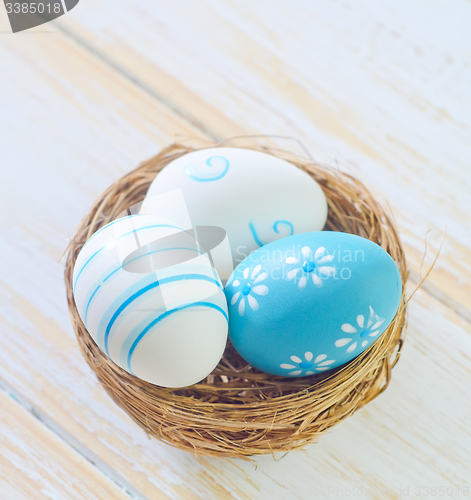 Image of easter eggs