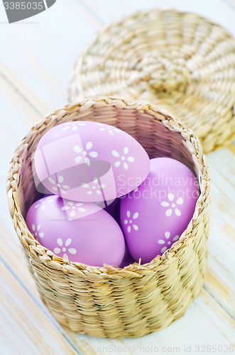 Image of easter eggs