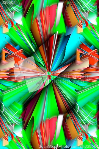 Image of Abstract 3d background