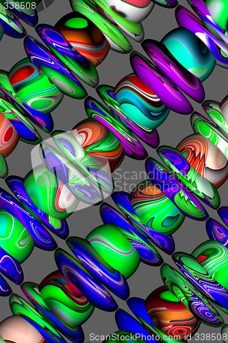 Image of Abstract 3d background