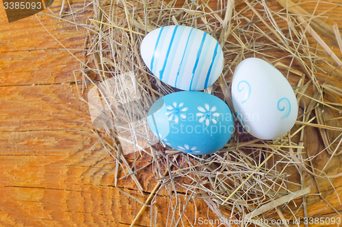 Image of easter eggs
