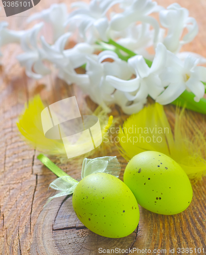 Image of easter eggs