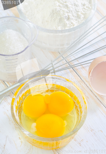 Image of ingredients for dough
