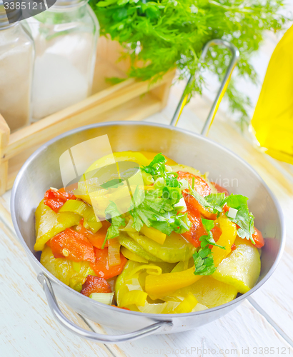 Image of baked vegetables