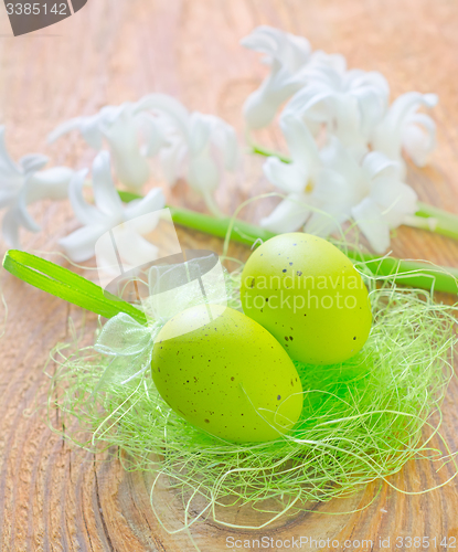 Image of easter eggs
