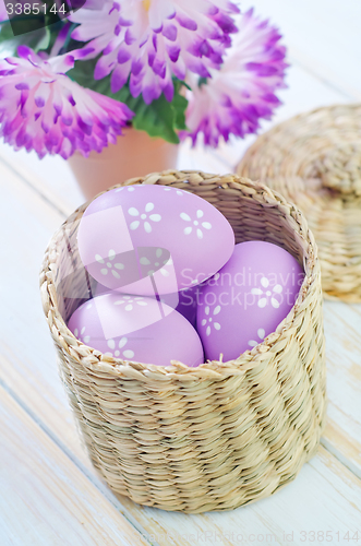 Image of easter eggs