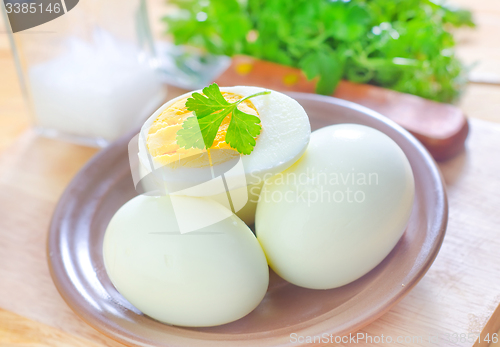 Image of boiled eggs