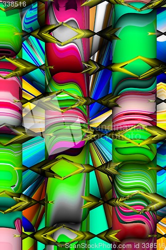Image of Abstract 3d background