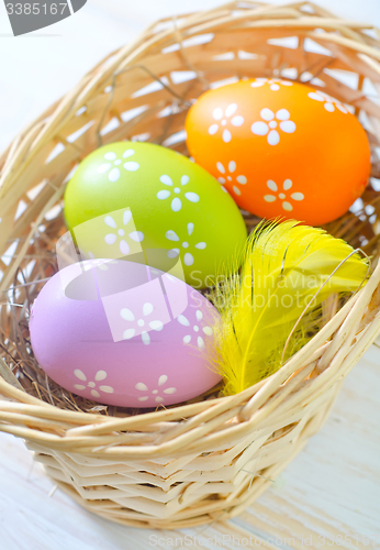 Image of easter eggs