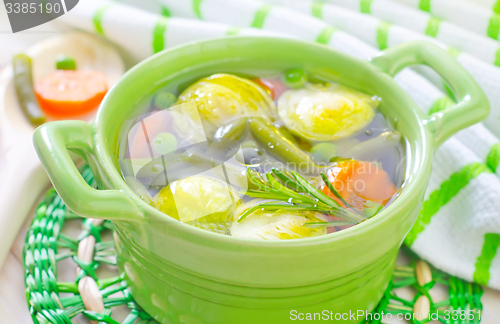 Image of vegetarian soup