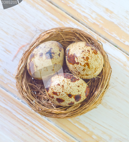 Image of quail eggs