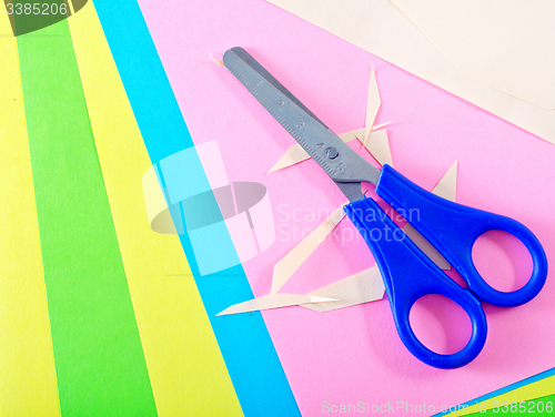Image of color paper