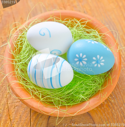 Image of easter eggs