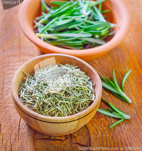 Image of dry rosemary