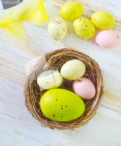 Image of color eggs