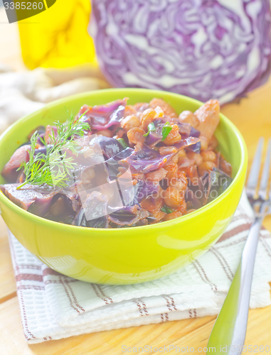 Image of fried cabbage