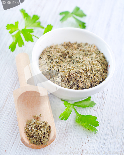 Image of dry parsley