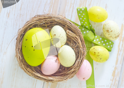 Image of color eggs