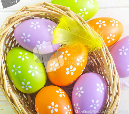 Image of Easter eggs